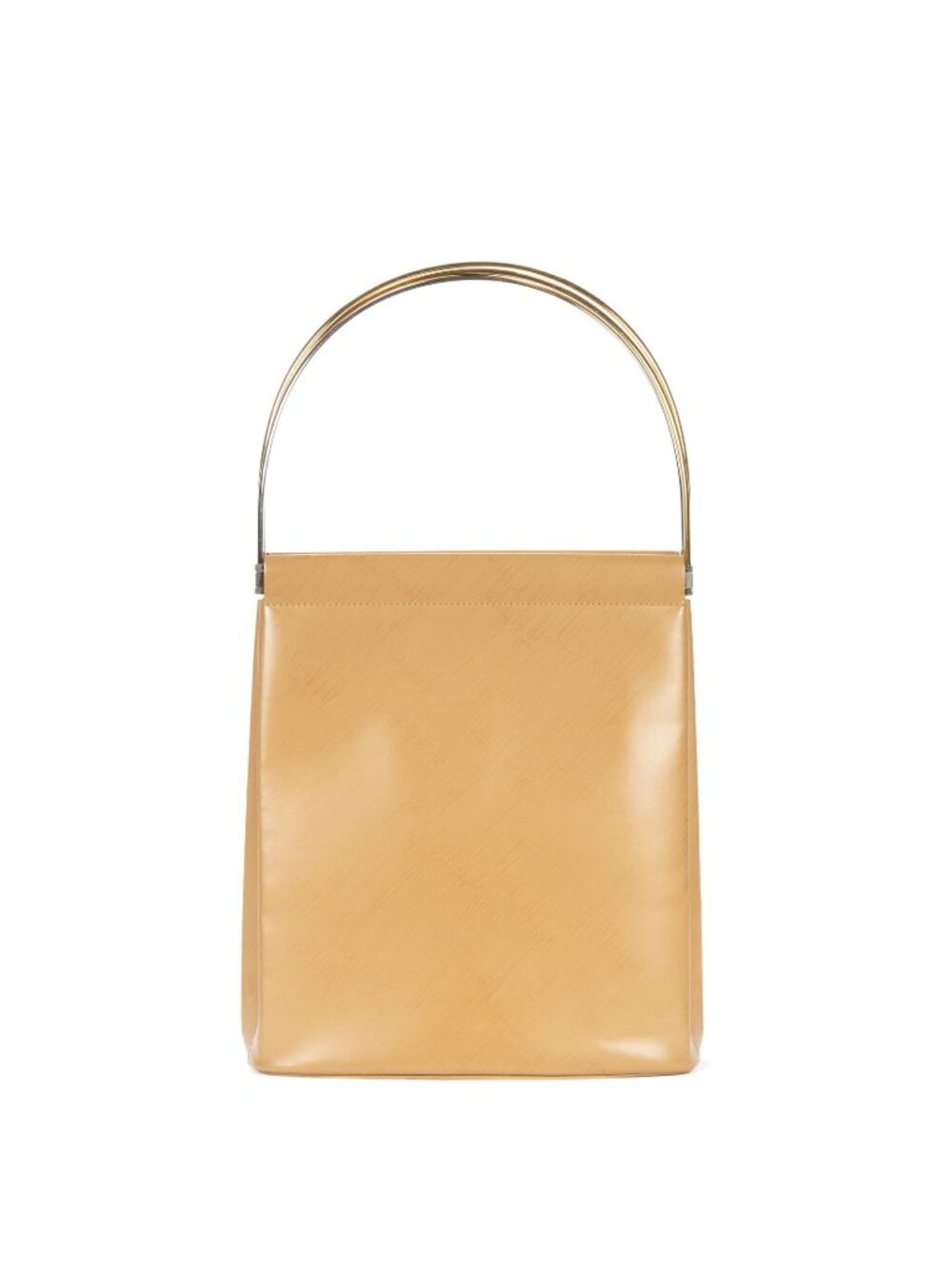 Cartier Trinity Tote Bag Beige Patent Leather
